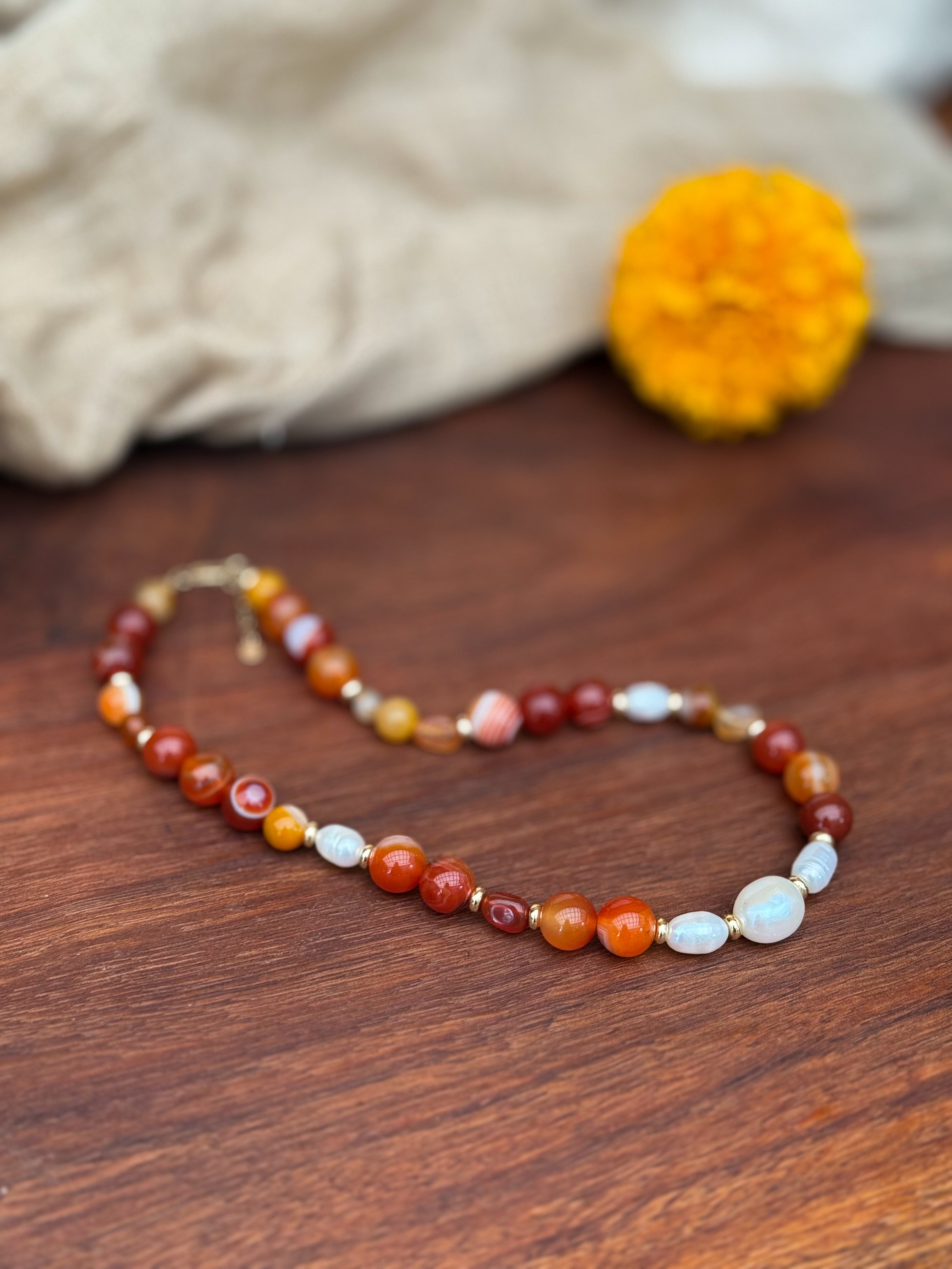 Autumn Flame Necklace