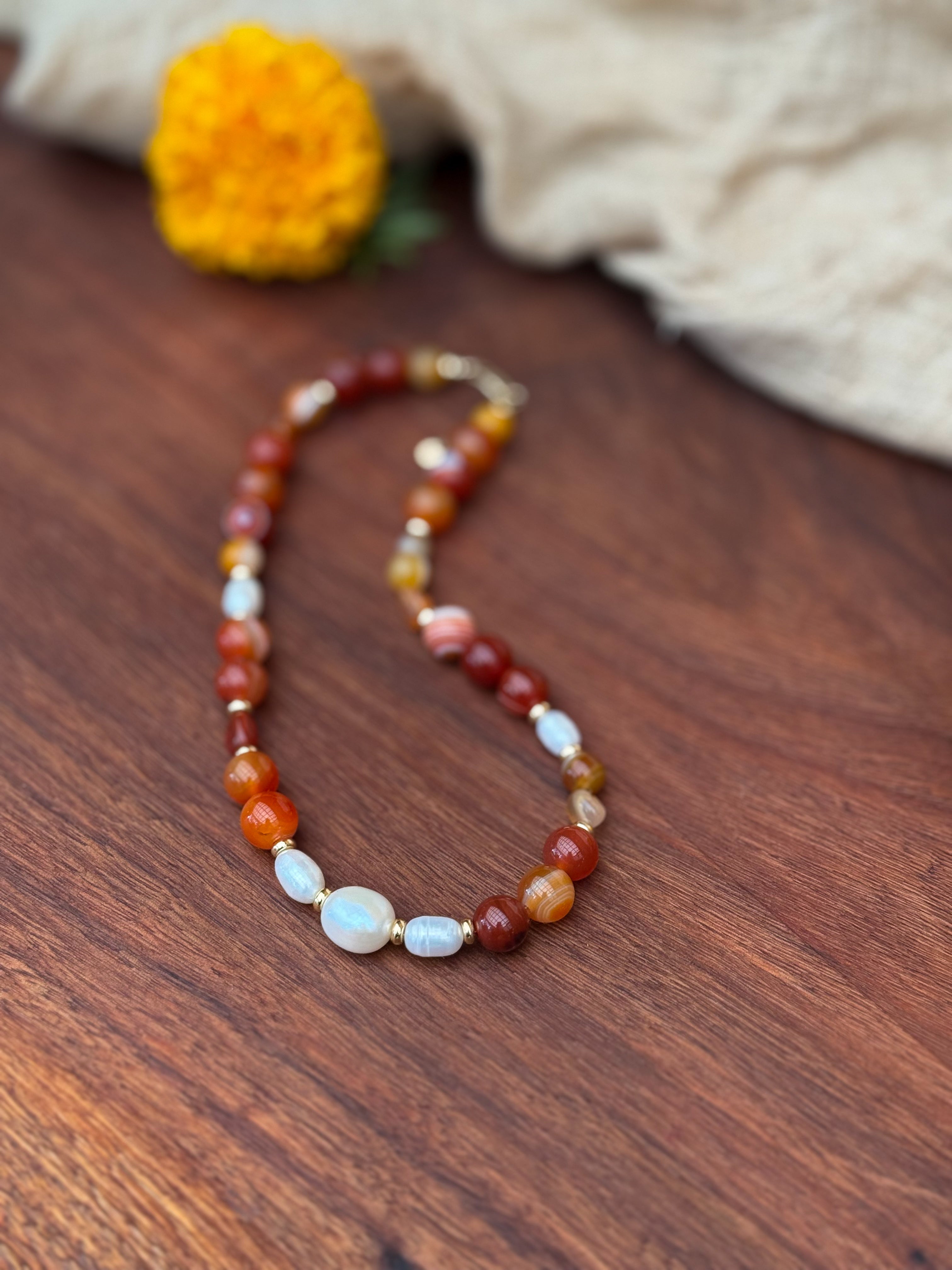 Autumn Flame Necklace