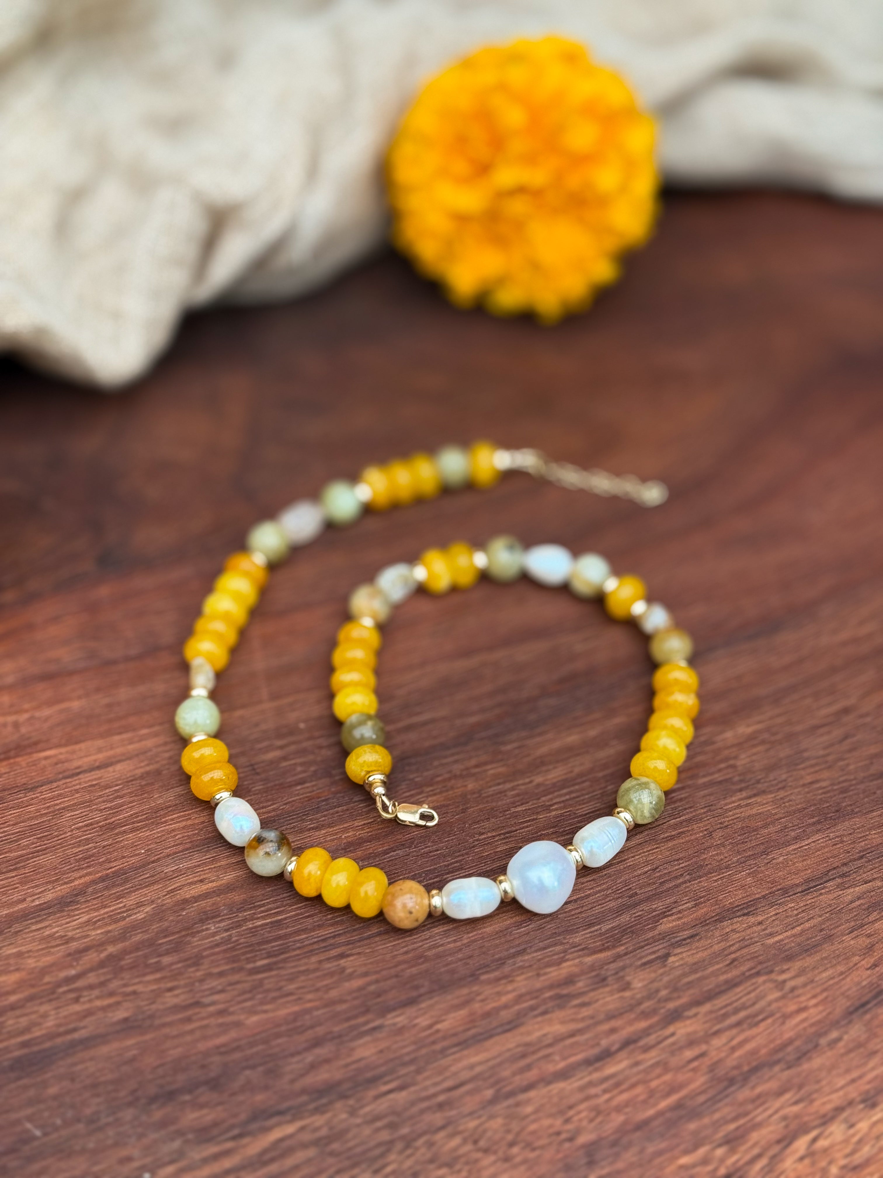 Honey Sage Necklace
