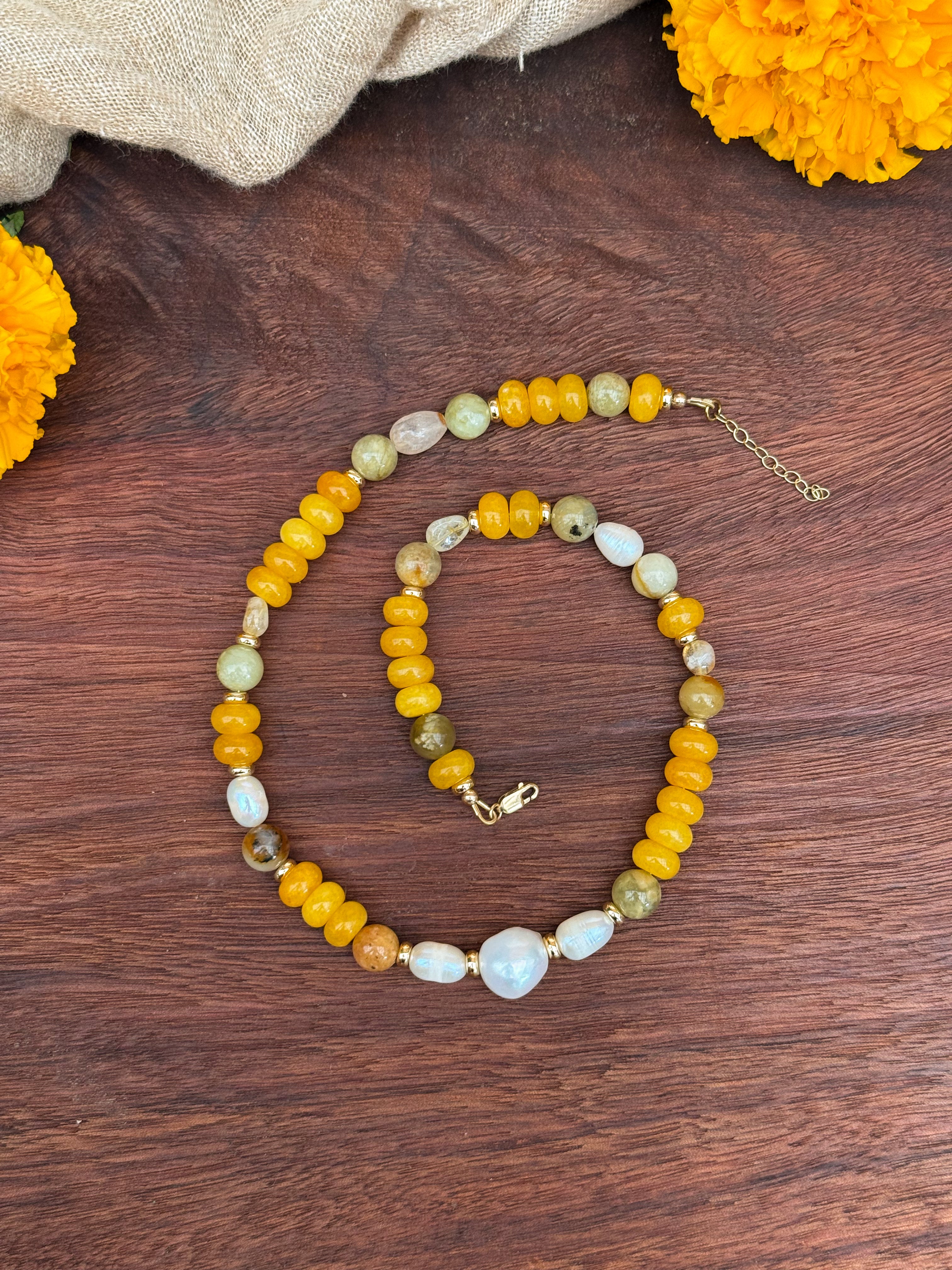 Honey Sage Necklace