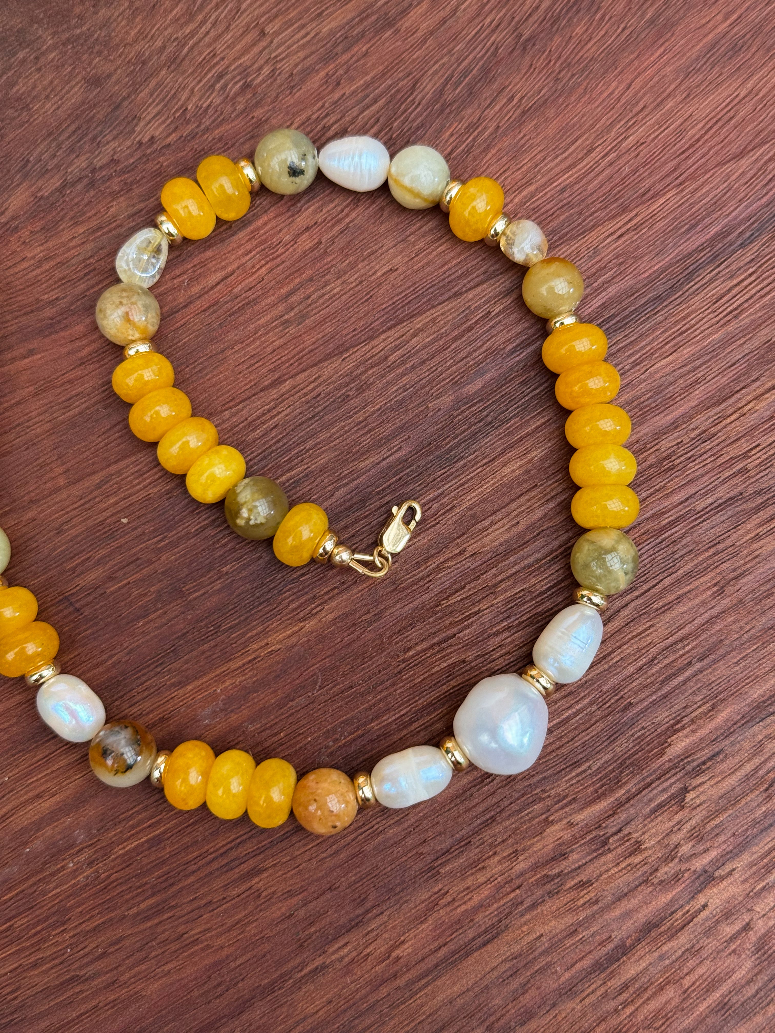 Honey Sage Necklace