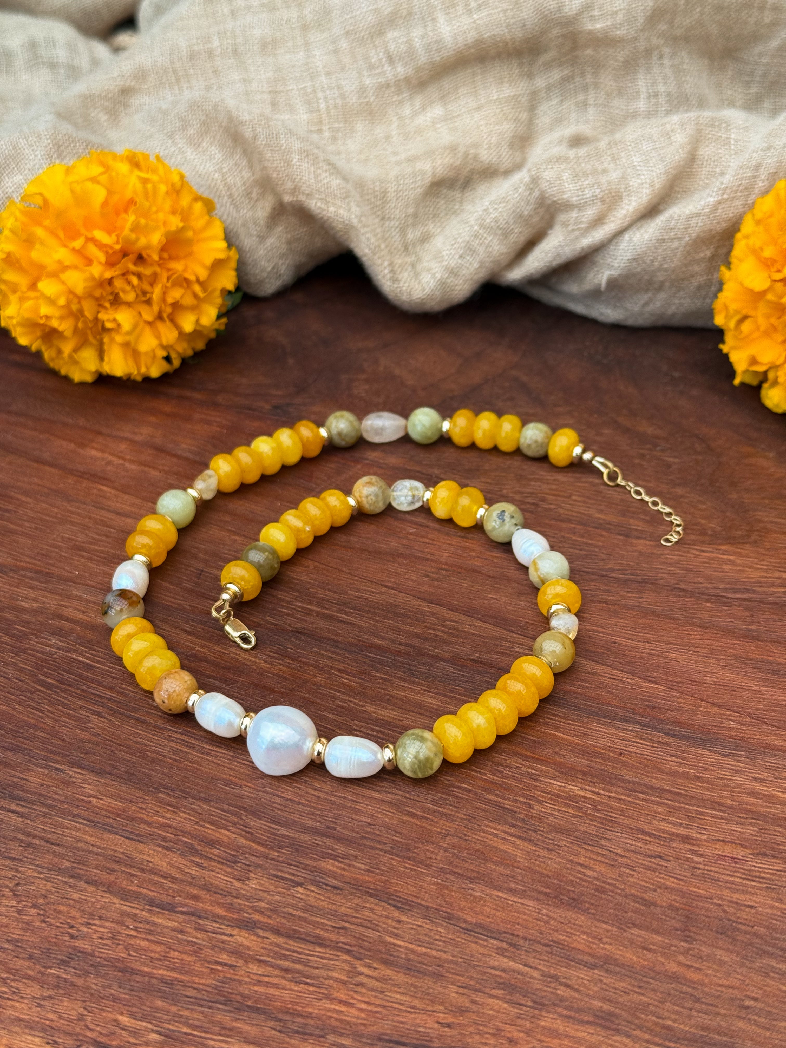Honey Sage Necklace