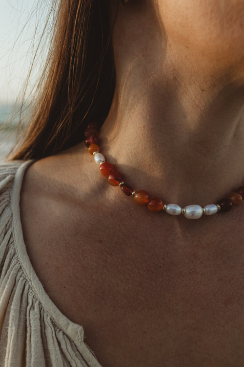 Autumn Flame Necklace
