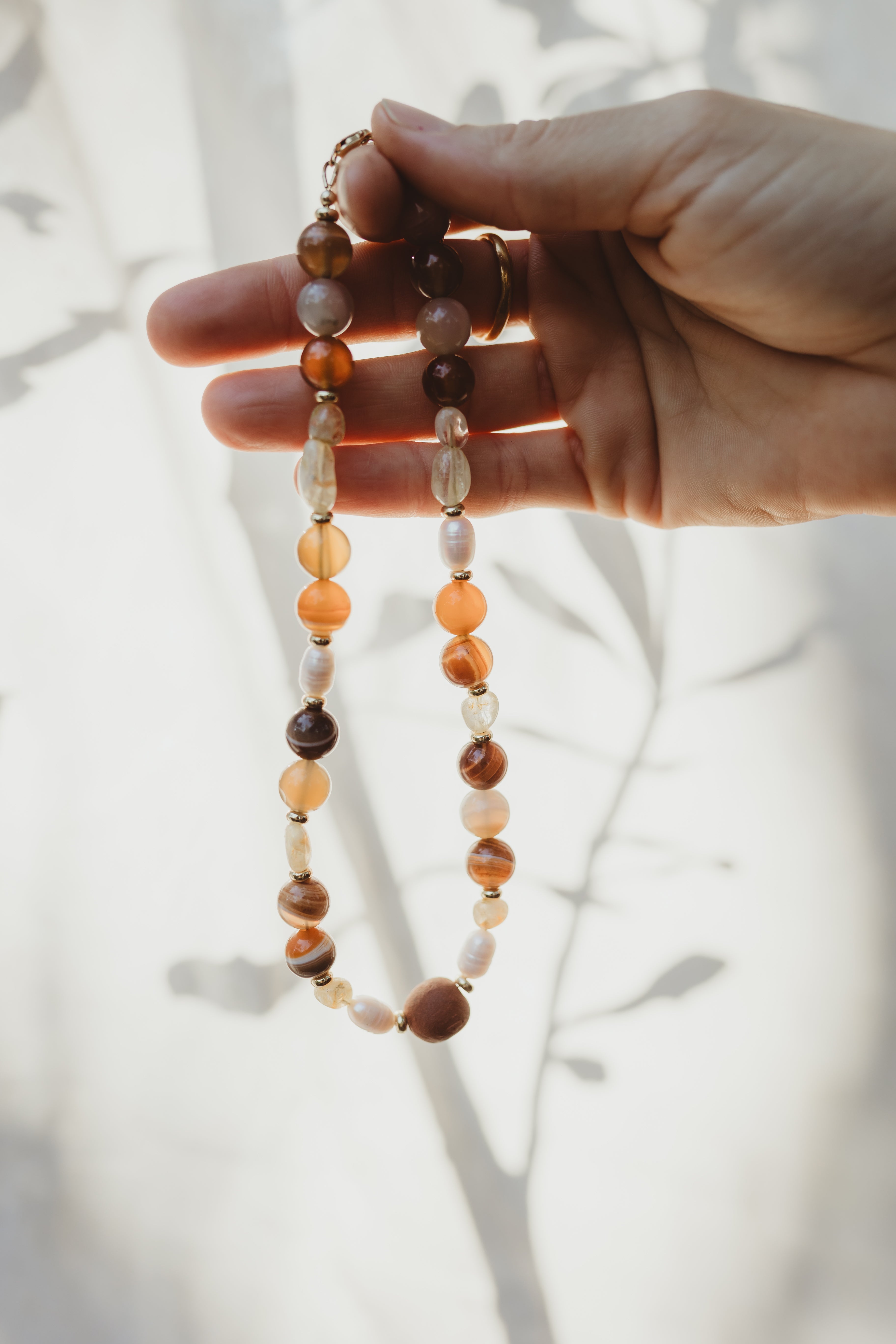 Clay & Flame Necklace