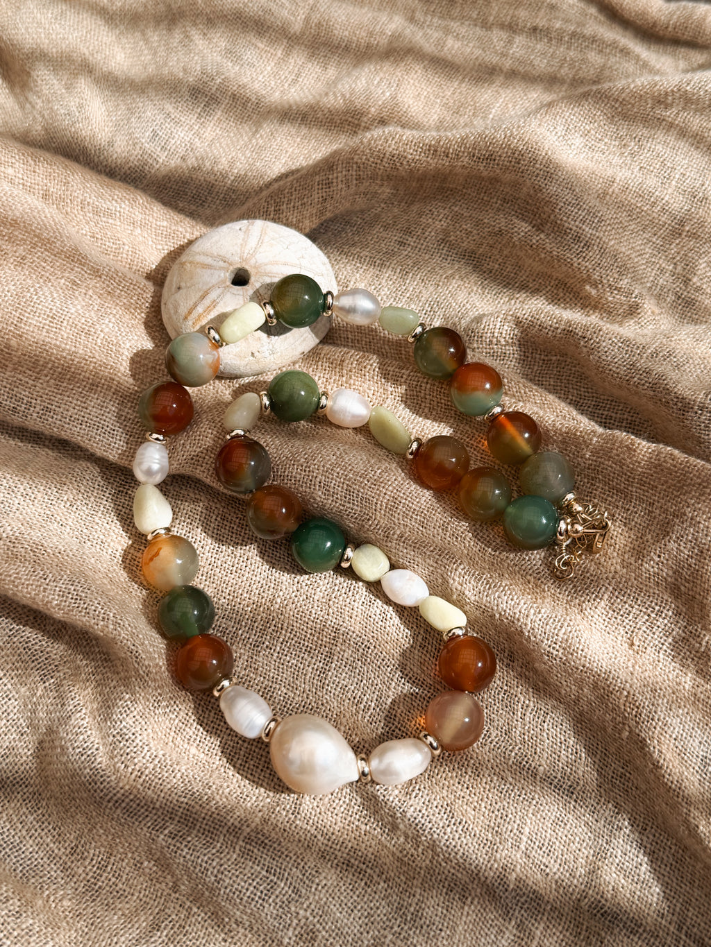 Fig Leaf Necklace