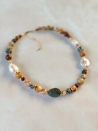 Golden Earth Necklace