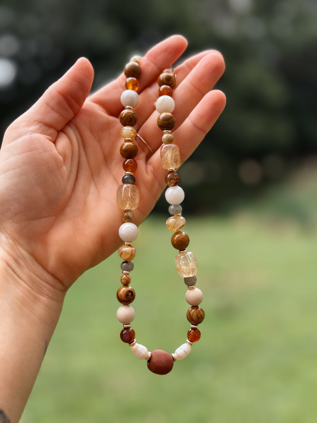 Golden Sand Necklace