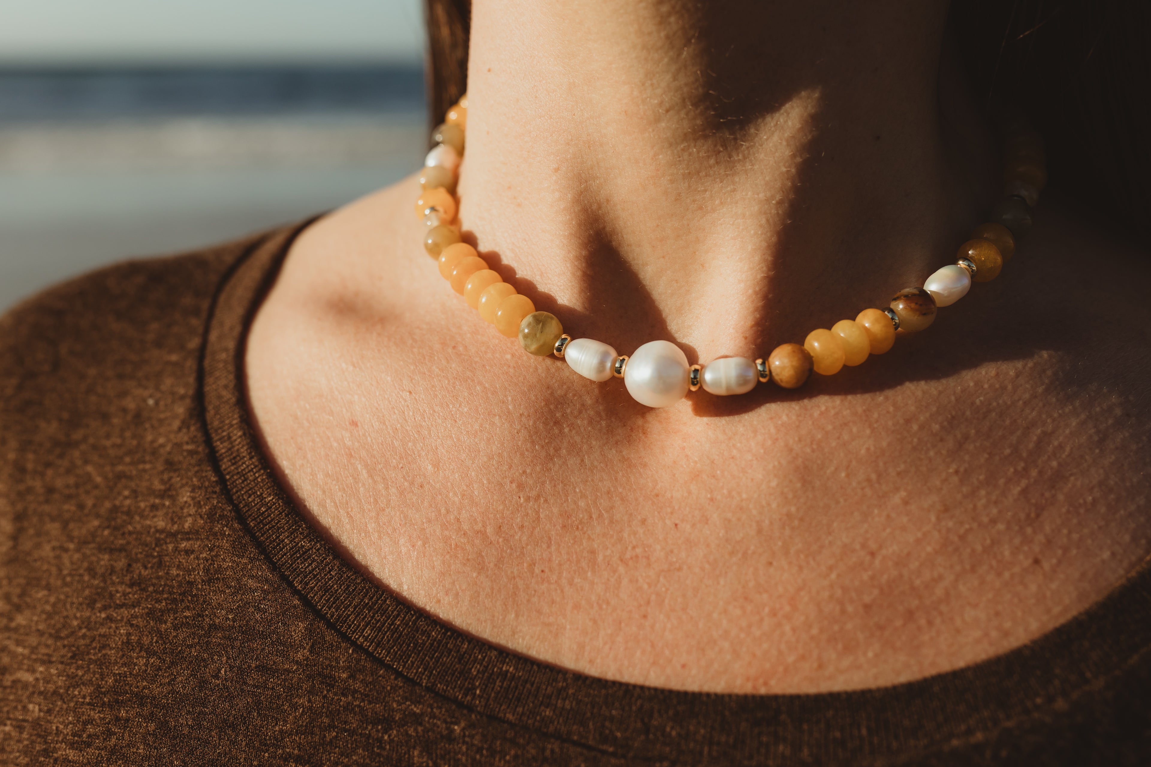 Honey Sage Necklace
