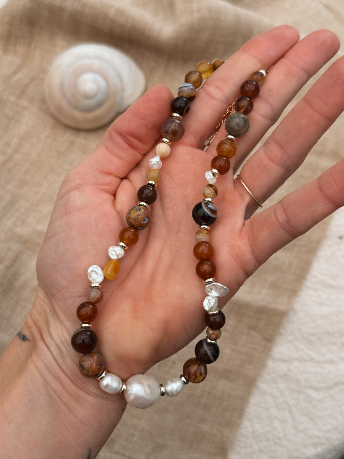 Mahogany Necklace