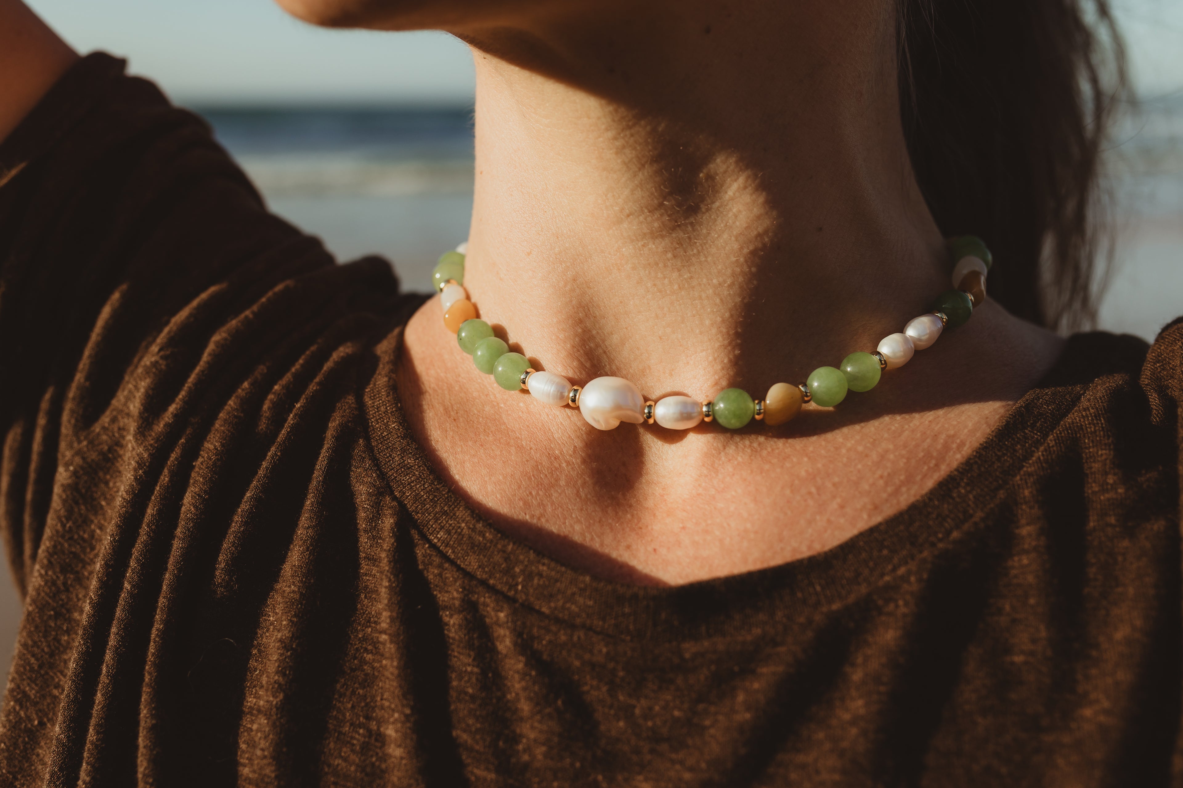Morning Moss Necklace