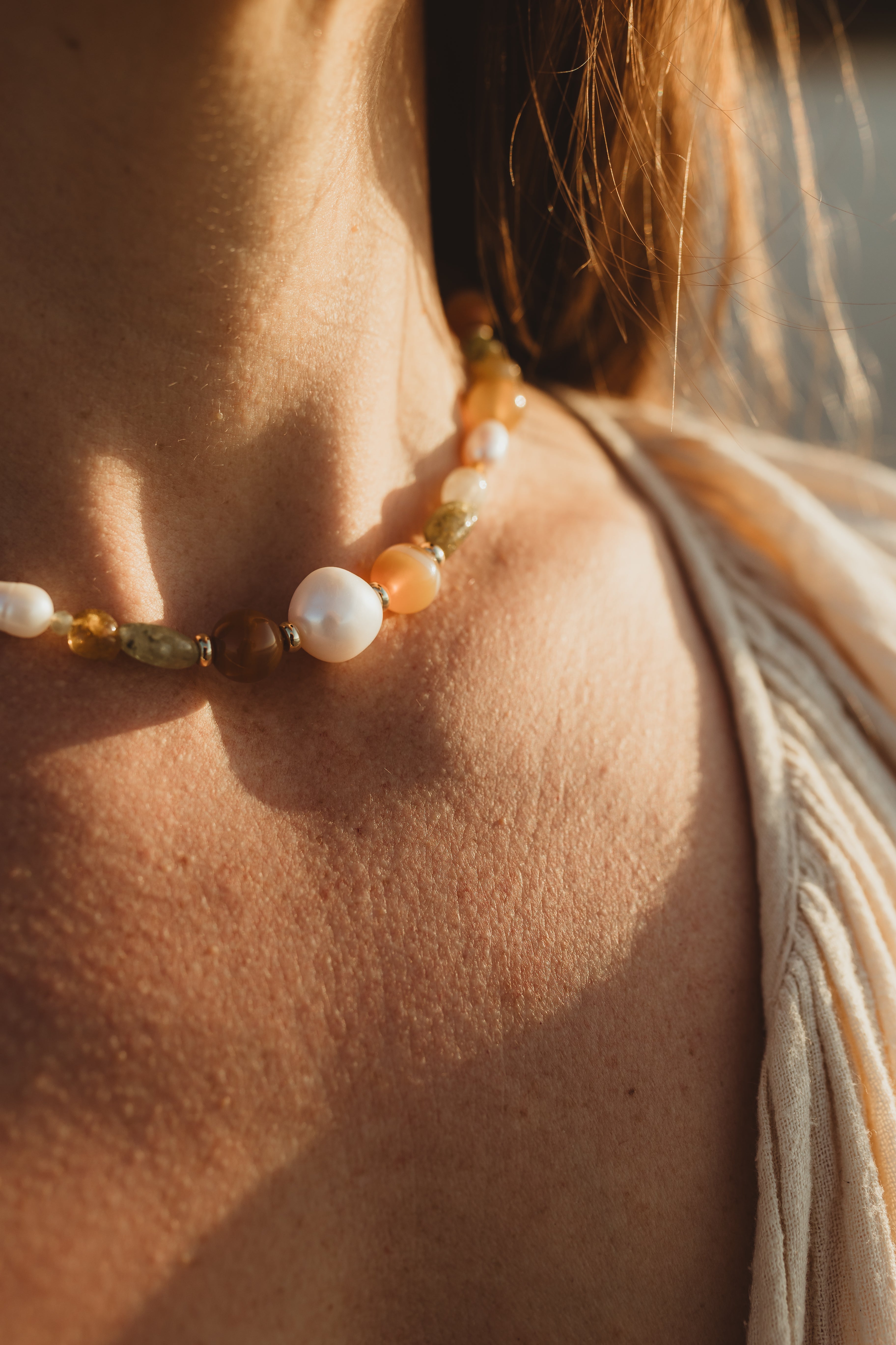 Rust & Fern Necklace