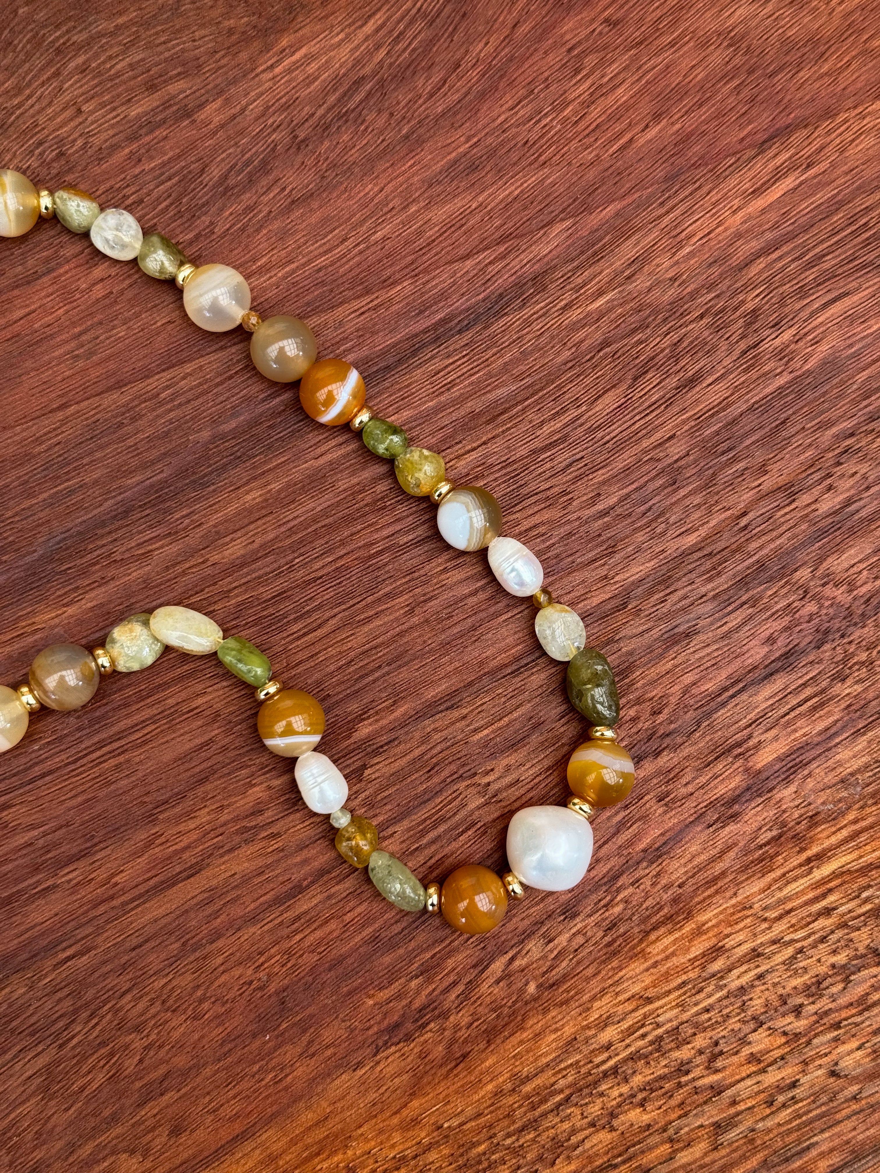 Rust & Fern Necklace