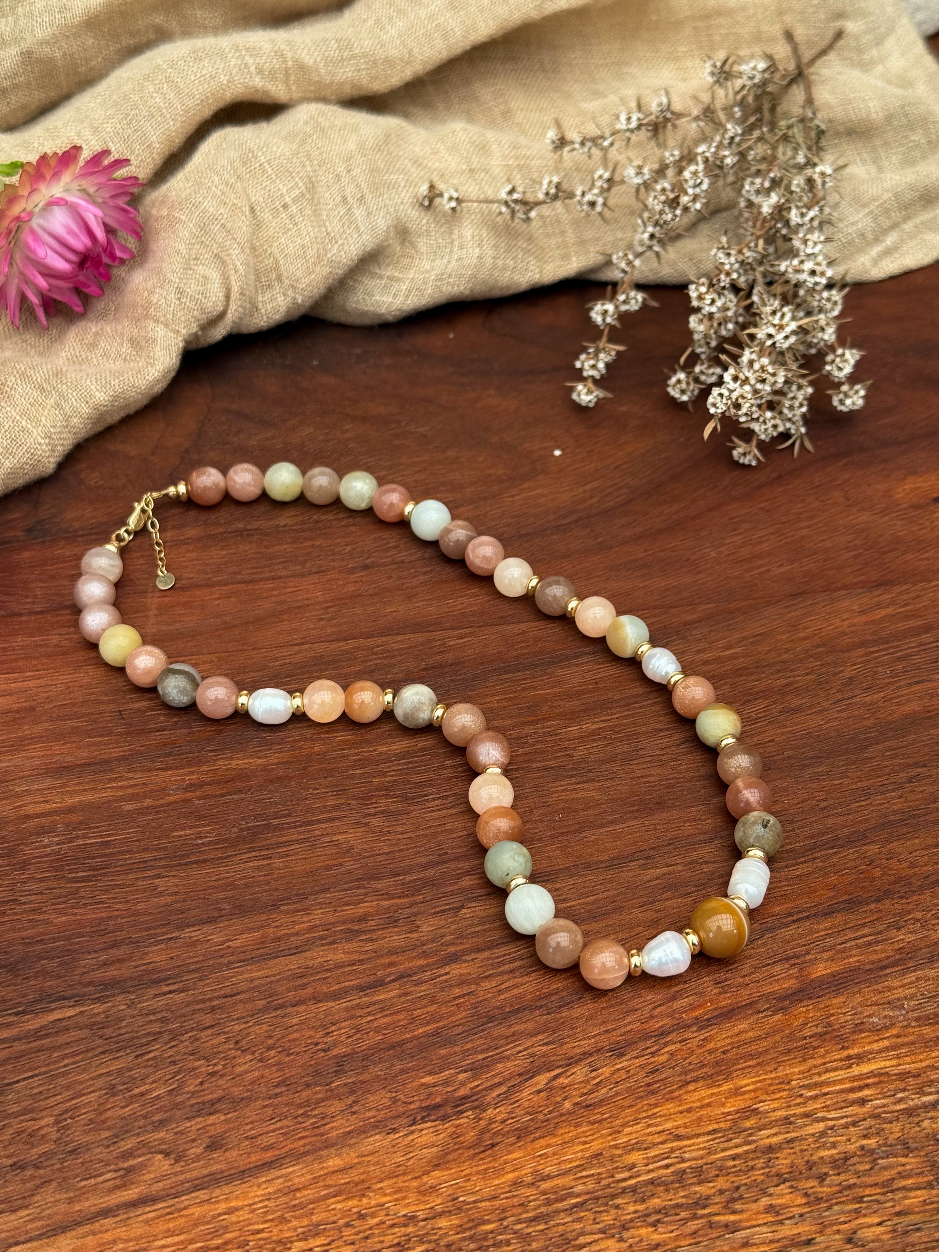 Sunset Blush Necklace