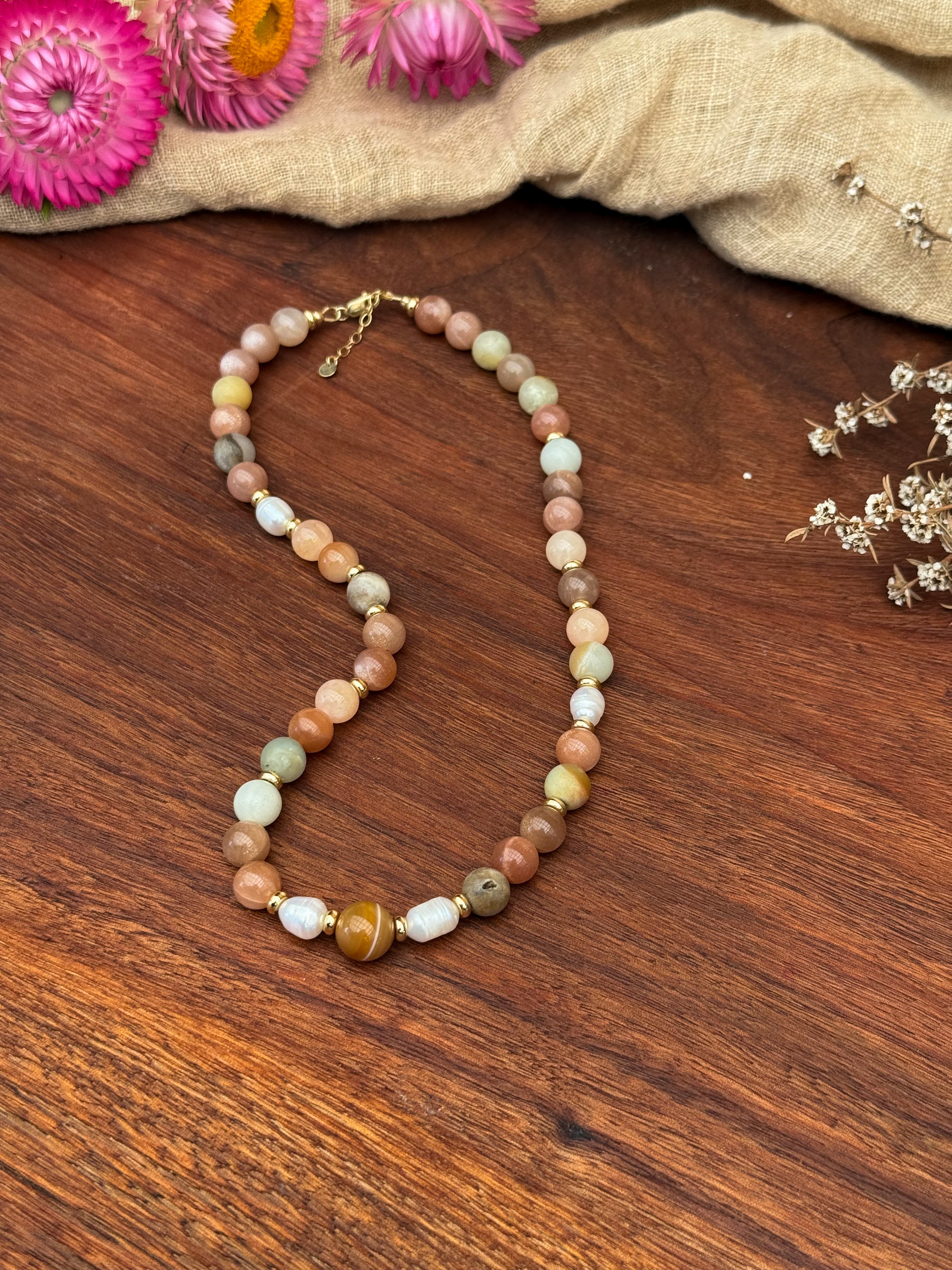 Sunset Blush Necklace