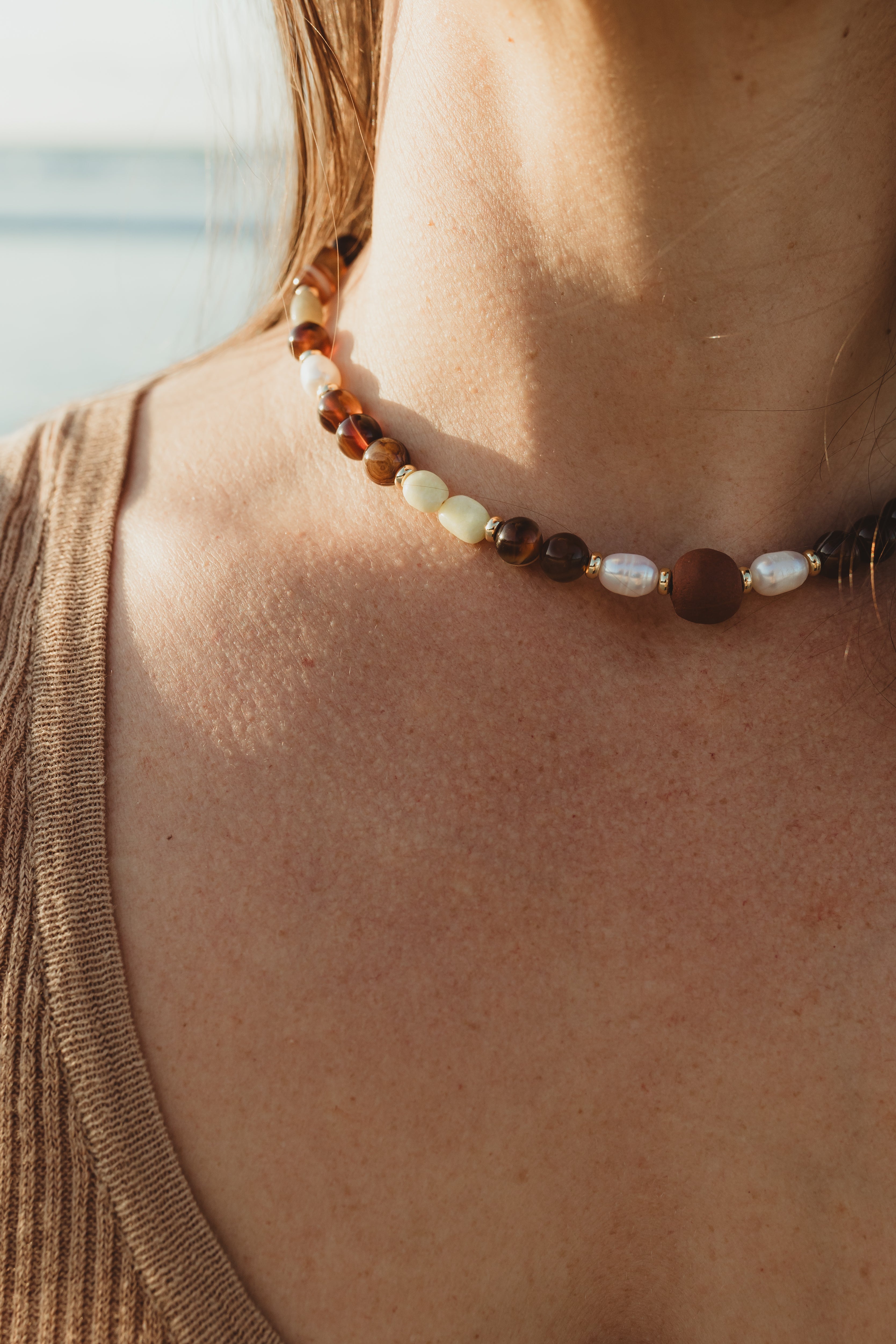 Moss & Bark Necklace